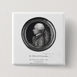 Michel-Guillaume-Jean de Crevecoeur Button