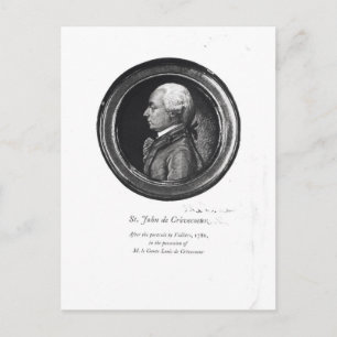 Michel-Guillaume-Jean de Crevecoeur Postkarte