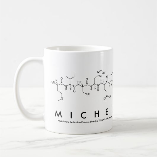 Michel Peptidname Tasse (Links)