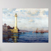 Michel Zeno Diemer Der Leuchtturm Ahırkapi Poster (Vorne)