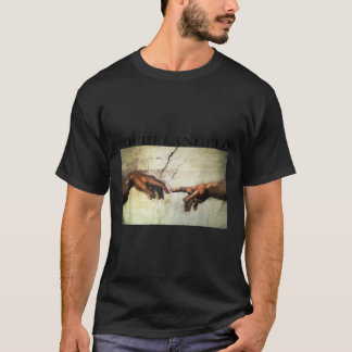 Michelangelo Art Shirt Erschaffung von Adam