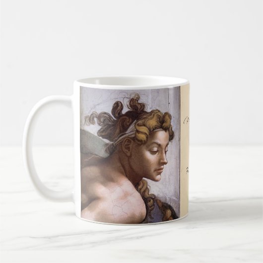 Michelangelo Artist Renaissance | Sistine Chapel | Kaffeetasse (Links)
