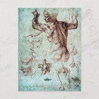Michelangelo Buonarroti Studien für Libyer Sibyl