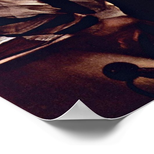 Michelangelo Caravaggio - Anruf von St. Matthew Poster (Ecke)