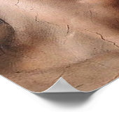 Michelangelo Creation Adam God Art Poster (Ecke)