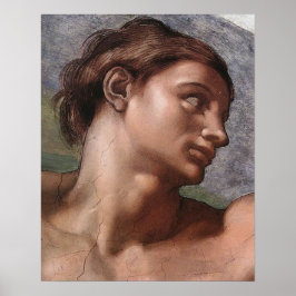 Michelangelo Creation Adam God Art Poster