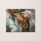 Michelangelo Creation Adam God Puzzle (Horizontal)