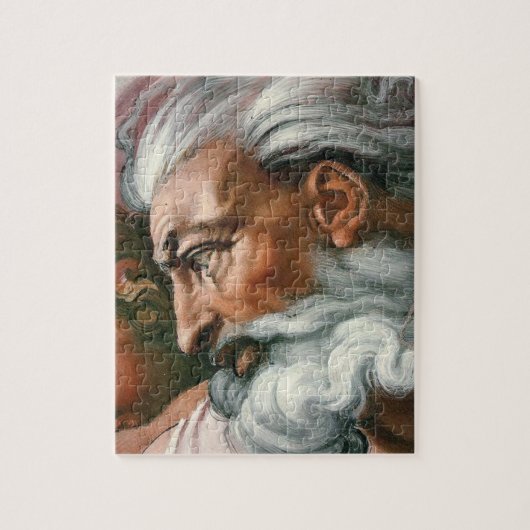 Michelangelo Creation Adam God Puzzle (Vertikal)