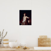 Michelangelo da Caravaggio - David und Goliath Poster (Küche)