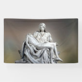 Michelangelo - der Pieta Banner (Horizontal)