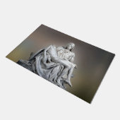 Michelangelo - Die Pieta-Bodenmatte Fußmatte (Schrägansicht)