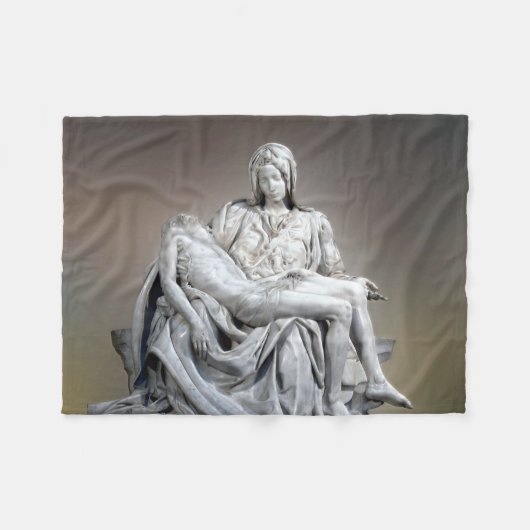 Michelangelo - Die Pieta Fleecedecke (Vorderseite (Horizontal))