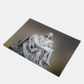 Michelangelo - Die Pieta Fußmatte (Schrägansicht)