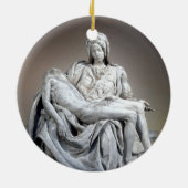Michelangelo - Die Pieta Keramik Ornament (Hinten)
