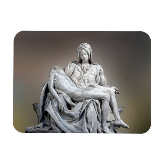 Michelangelo - Die Pieta Magnet (Horizontal)
