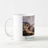Michelangelo Die Schöpfung der Adam-Tasse Kaffeetasse (Links)