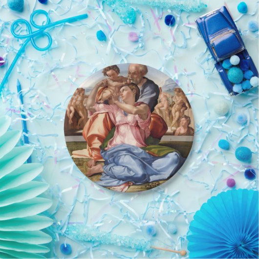 Michelangelo - Doni Tondo Pappteller (Party)