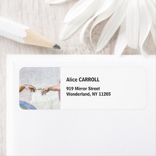 Michelangelo - Erschaffung von Adam Abgeschieden (Insitu)