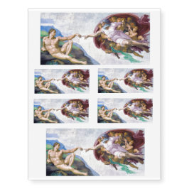 Michelangelo - Erschaffung von Adam Abgeschieden