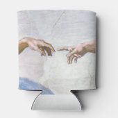 Michelangelo - Erschaffung von Adam Abgeschieden Dosenkühler (Rückseite)