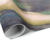 Michelangelo - Erschaffung von Adam Abgeschieden Geschenkpapier (Rolleneckpunkt)