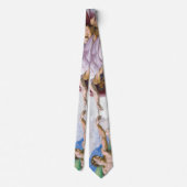 Michelangelo - Erschaffung von Adam Abgeschieden Krawatte (Rückseite)