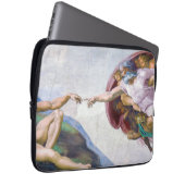 Michelangelo - Erschaffung von Adam Abgeschieden Laptopschutzhülle (Vorne Rechts)