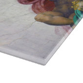 Michelangelo - Erschaffung von Adam Abgeschieden Schneidebrett (Ecke)