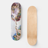 Michelangelo - Erschaffung von Adam Abgeschieden Skateboard (Vorderseite)