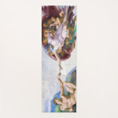 Michelangelo - Erschaffung von Adam Abgeschieden Yogamatte (Vorderseite)