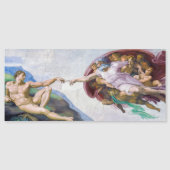 Michelangelo - Erstellung der Adam-Magnetkarte Magnetkarte (Vorderseite)