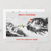 Michelangelo Funny Invasion Karte (Vorne/Hinten)