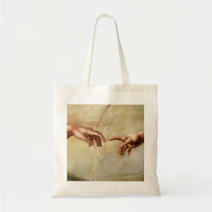 Michelangelo Gründung der Adam Sistine Kapelle Tragetasche