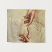 Michelangelo Gründung der Sixtinischen Kapelle von Wandteppich (Vorderseite (Horizontal))