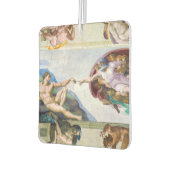 Michelangelo - Gründung von Adam, Sixtinische Kape Autolufterfrischer (Links)