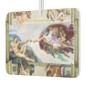 Michelangelo - Gründung von Adam, Sixtinische Kape Autolufterfrischer (Links)