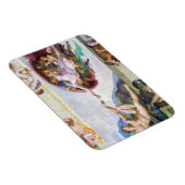 Michelangelo - Gründung von Adam, Sixtinische Kape Magnet (Rechte Seite)