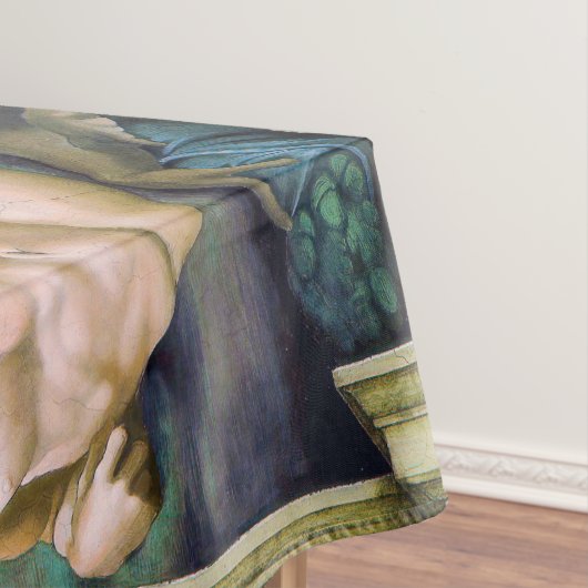 Michelangelo - Gründung von Adam, Sixtinische Kape Tischdecke (Beispiel)