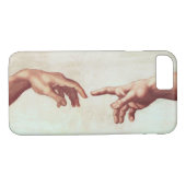 Michelangelo-Hände Case-Mate iPhone Hülle (Rückseite (Horizontal))