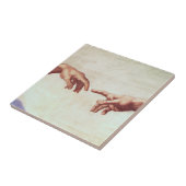 Michelangelo-Hände Fliese (Seite)