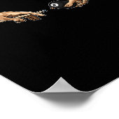 Michelangelo hands Creation von Adam Pool Billiard Poster (Ecke)