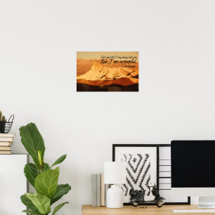 Michelangelo Inspiration Zitat "Lord, Grant" Poster