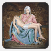 Michelangelo La Pietà Karfreitags Stickers (Vorderseite)