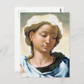 Michelangelo Madonna and Child Christmas Card Postkarte (Vorne/Hinten)