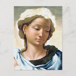 Michelangelo Madonna and Child Christmas Card Postkarte