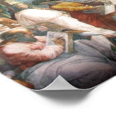 Michelangelo-Malerei Poster (Ecke)