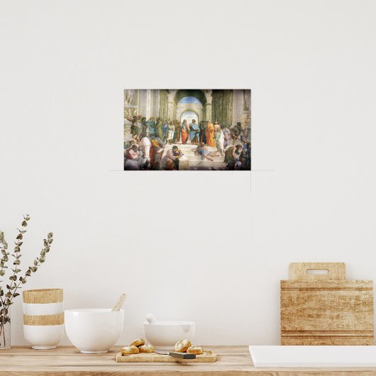 Michelangelo-Malerei Poster (Küche)