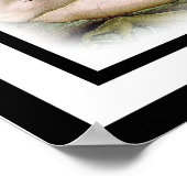 Michelangelo - Menschenerschaffung - Finger ziehen Poster (Ecke)