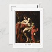 Michelangelo Merisi da Caravaggio #10 - Fine Art Postkarte (Vorne/Hinten)