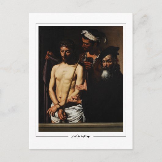 Michelangelo Merisi da Caravaggio #11 - Kunstkunst Postkarte (Vorderseite)